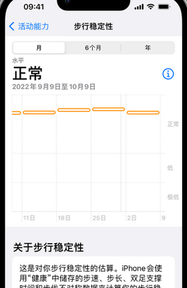 禅城iPhone手机维修如何在iPhone开启'步行稳定性通知'