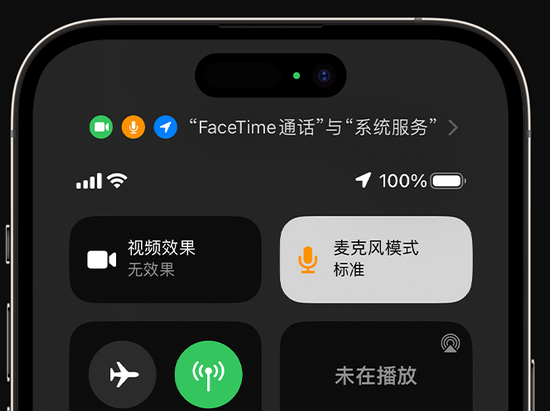 禅城苹果授权维修网点分享iPhone在通话时让你的声音更清晰 