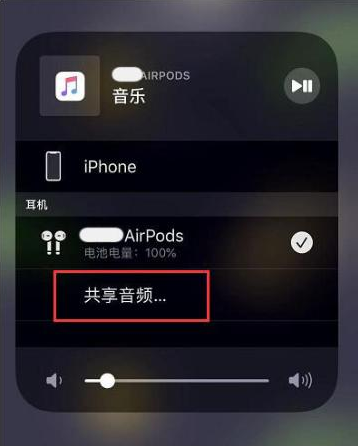 禅城苹果14音频维修点分享iPhone14音频共享设置方法 