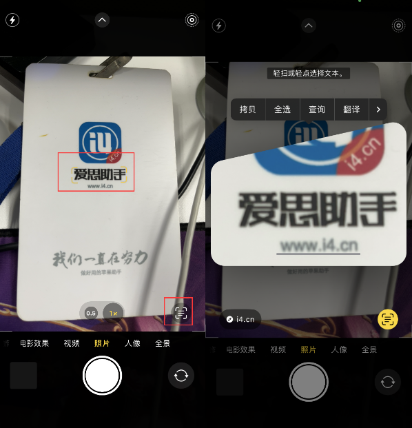 禅城苹果手机维修分享升级iOS 16后如何通过相机翻译文本 