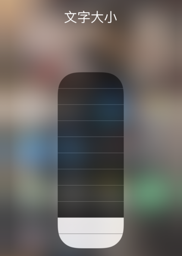 禅城苹果手机维修分享小技巧：在 iPhone 控制中心快速调节字体大小 