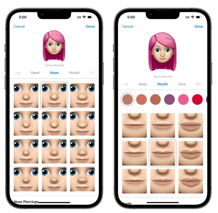 禅城苹果手机维修分享​iOS 16中的拟我表情有了哪些变化和升级 