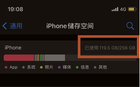 禅城苹果13维修分享iPhone13如何查看剩余内存 