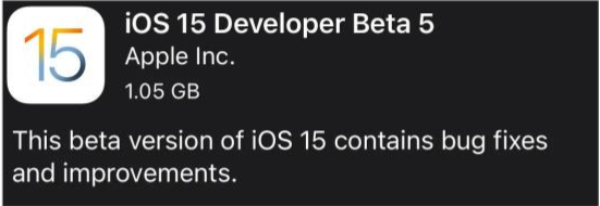 禅城苹果手机维修分享如何升级到iOS15.0 beta5 