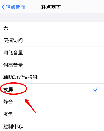 禅城苹果手机维修分享iPhone12如何启用双击截屏 